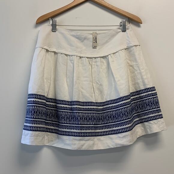 MADEWELL Skyline Skirt in Cabana Jacquard 8 - Picture 2 of 11